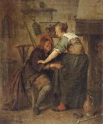 Jan Steen The Indiscreet inn guest oil painting on canvas